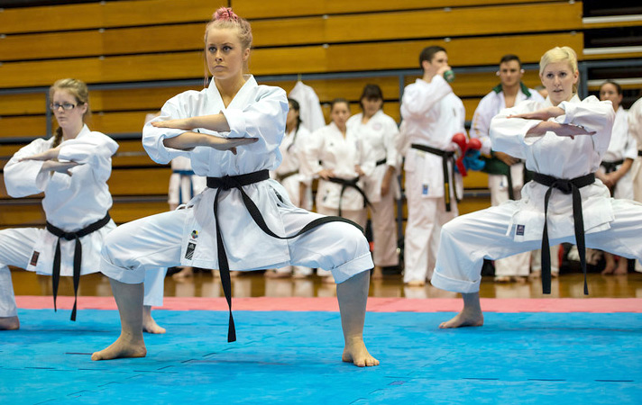 GKR Karate Female Team Kata at the World Cup