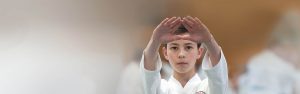 GKR Karate, focused child, kata, kanku Dai