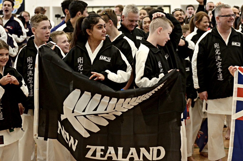 team new zealand 2019 gkr karate world cup