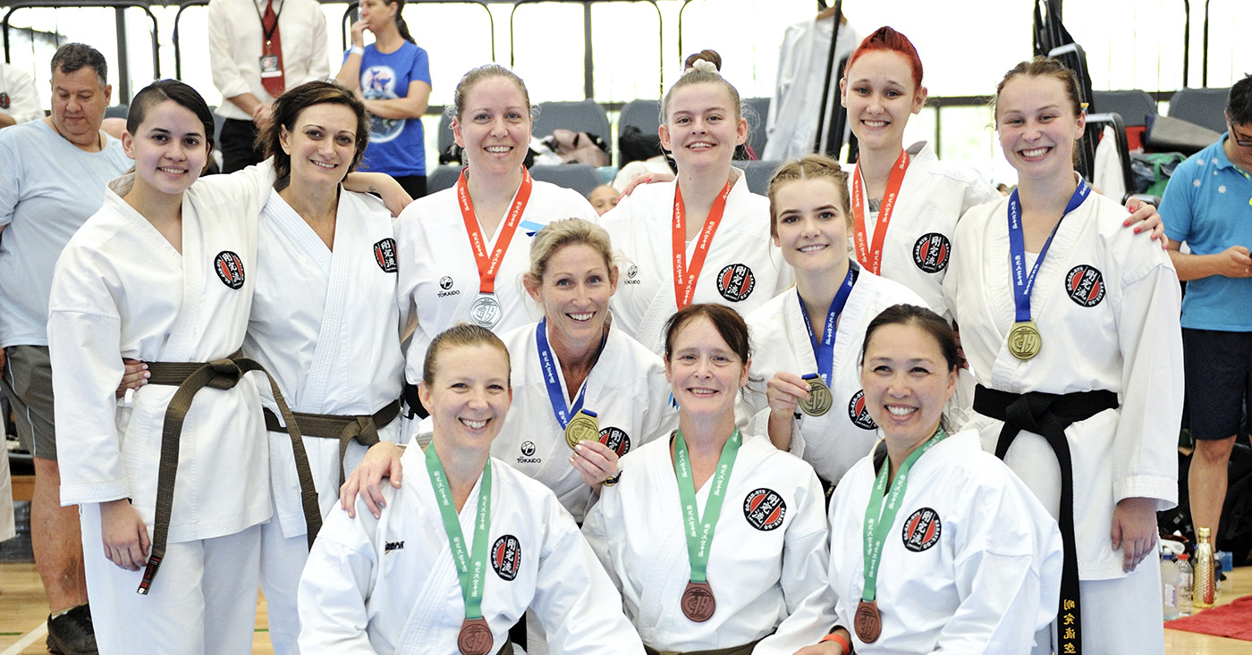 Female competitors in the 2019 Australian Nationals