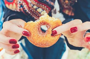 Half Eaten Donut