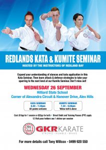 redlands kata and seminar 2018