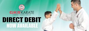 GKR Karate Direct Debit Training Fees Banner