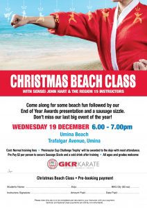 christmas beach class 2018