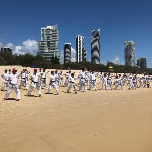 GKR Karate Gold Coast Beach Class