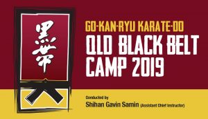 go kan ryu karate-do qld black belt camp 2019