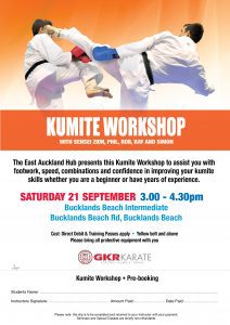 2019 kumite workshop