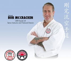 sensei bob mccraken GKR karate UK senior instructor and national director