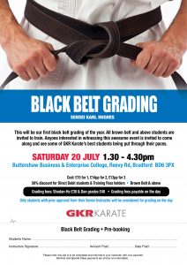 black belt grading 2019