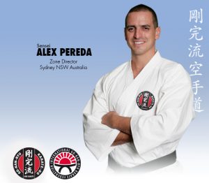 Portrait of Alex Pereda, GKR Karate Zone Director