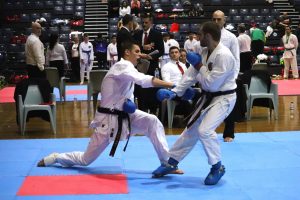 Participants demonstrating their skills at the NSW Second Black Belt Open event