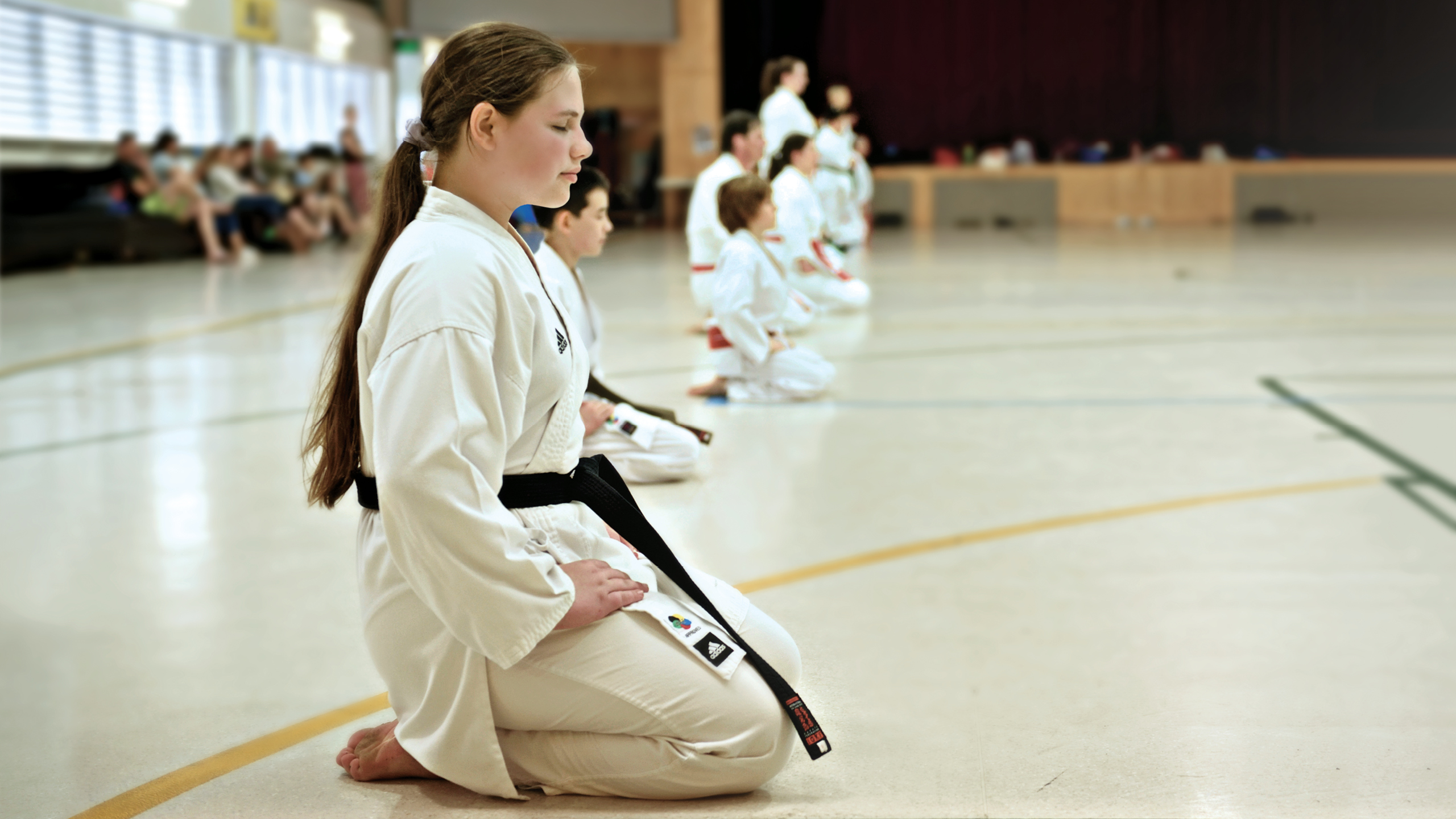 Karate dojo image