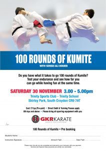 100 Rounds of Kumite