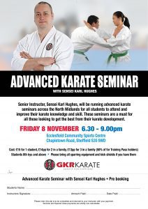 Advanced Karate Seminar