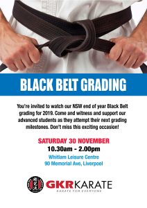 nsw black belt grading