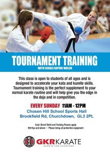 uk tournament training with sensei sophie welch