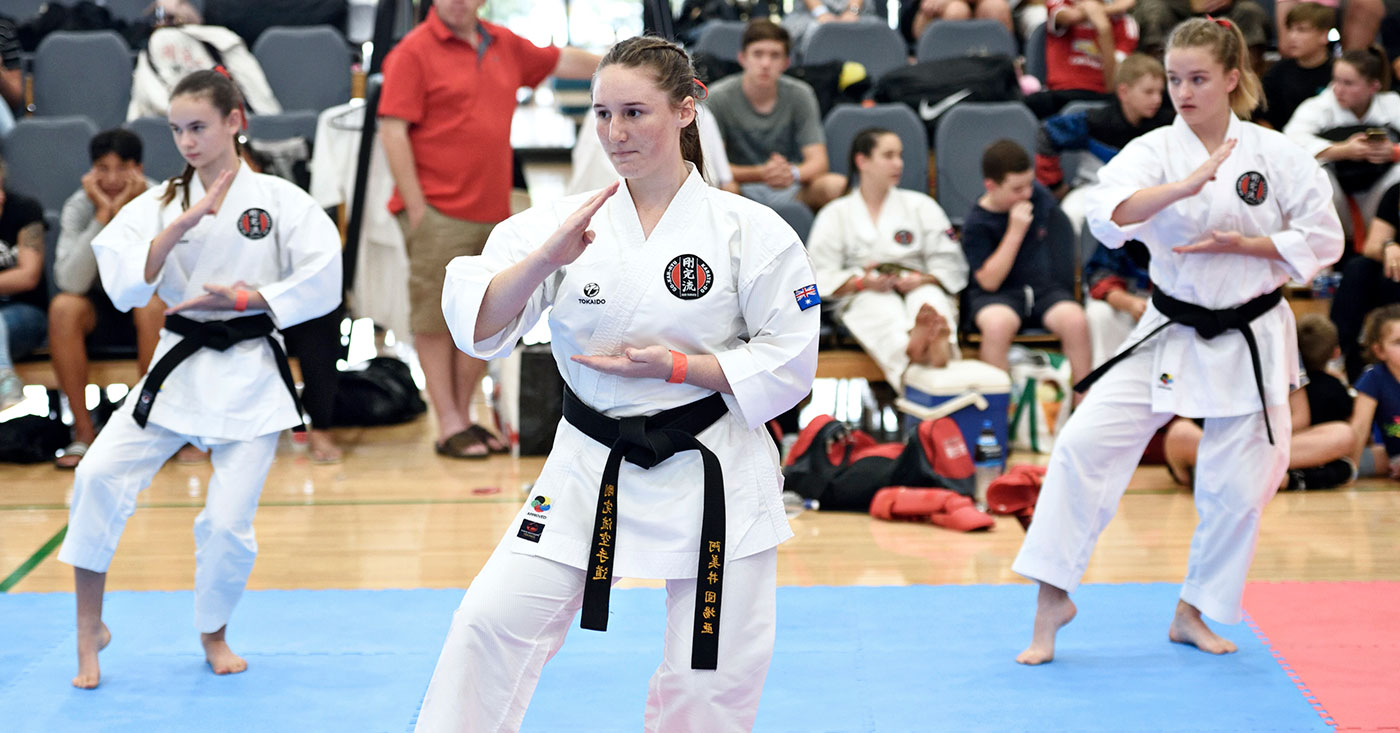 Kata Competition at the 2019 Australian Nationals