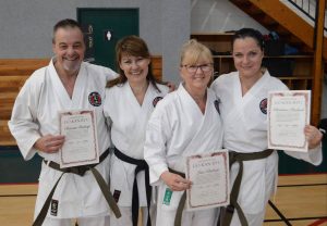 Photos from the May 2021 grading session