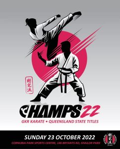 champs 22 gkr karate queensland state titles