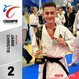 2023 UK Open Male Kata - 2nd Place