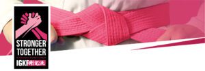 Header image for GKR Karate's Pink Belt Campaign