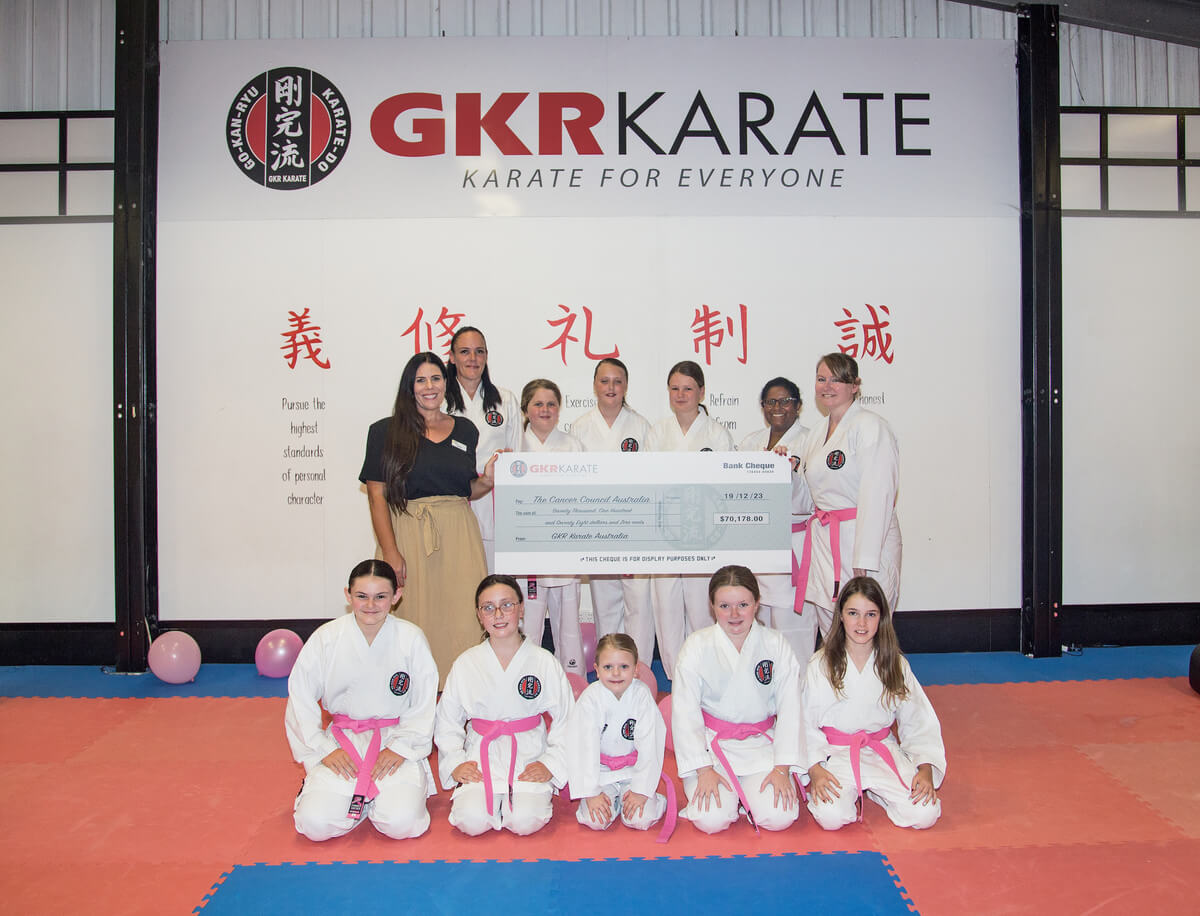 Pink Belt Campaign GKR Karate